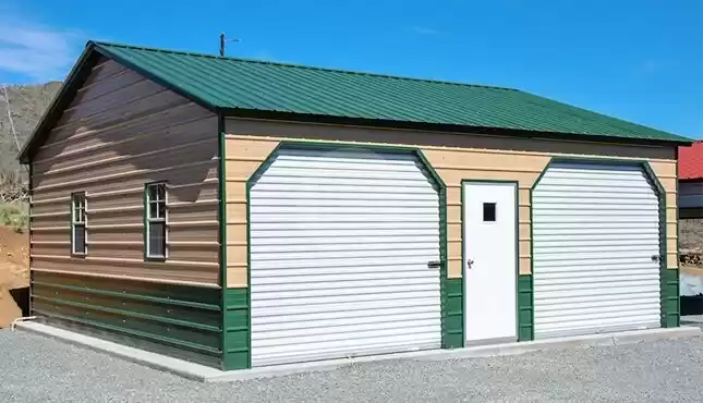 24'x26' Fully Enclosed Metal Structure