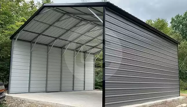 24'x25' Two Car Carport