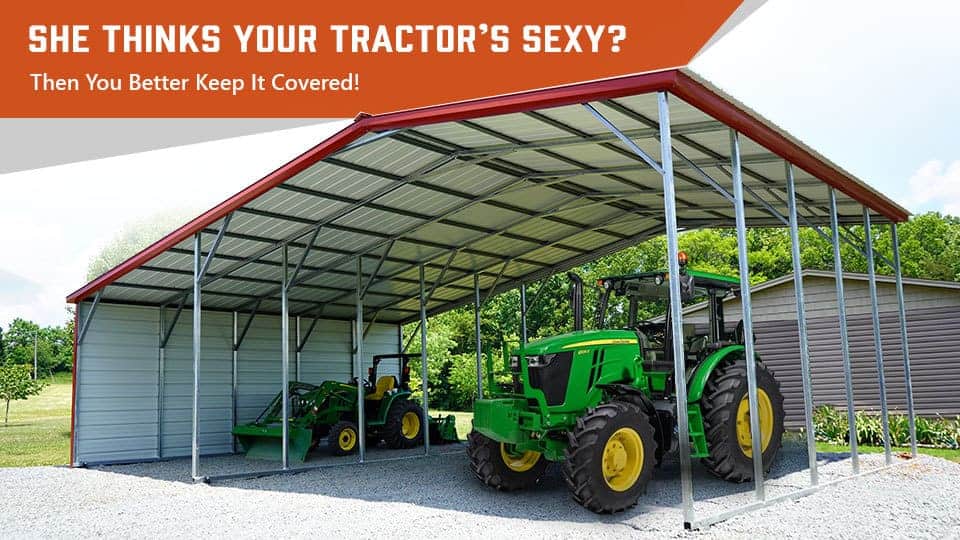 She Thinks Your Tractor’s Sexy? Then You Better Keep It Covered!