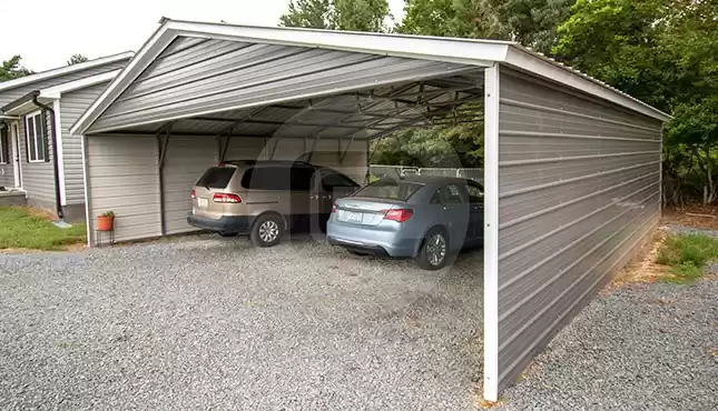 30'x30' Triple Carport