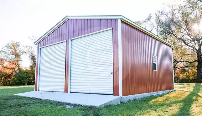 24'x25' Double Garage