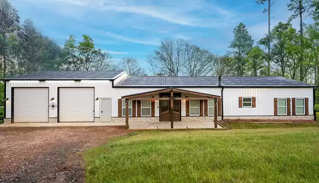 30'x90' Barndominium Garage Combo