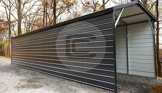 12'x45' Extended Carport