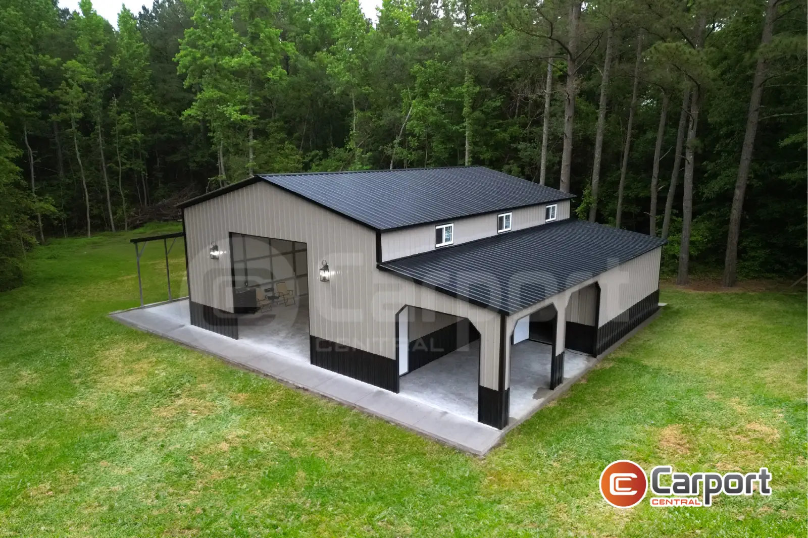 30’ x 40’  x 14’ Metal Barn