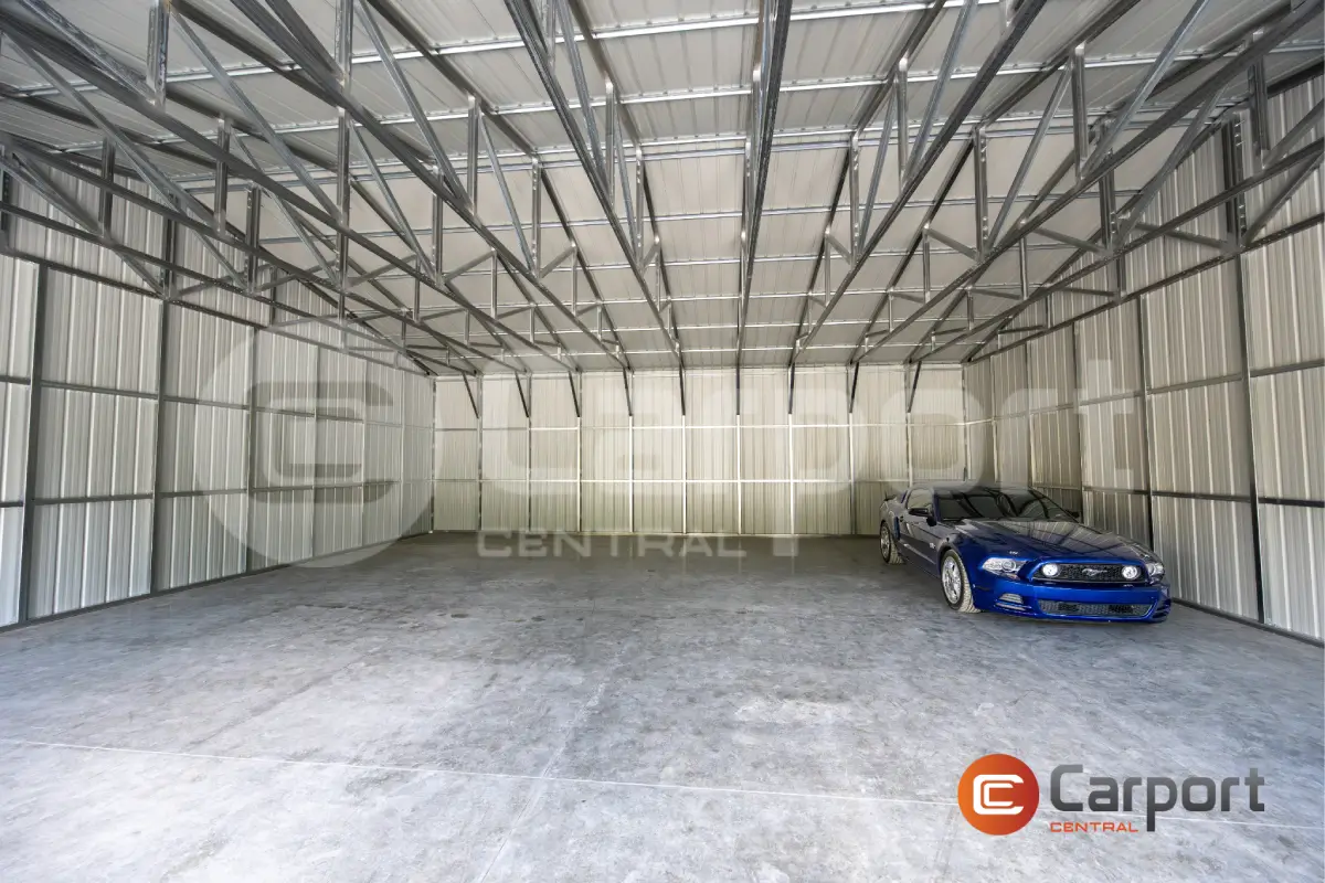 40’ x 55’ x 12’ Metal Workshop