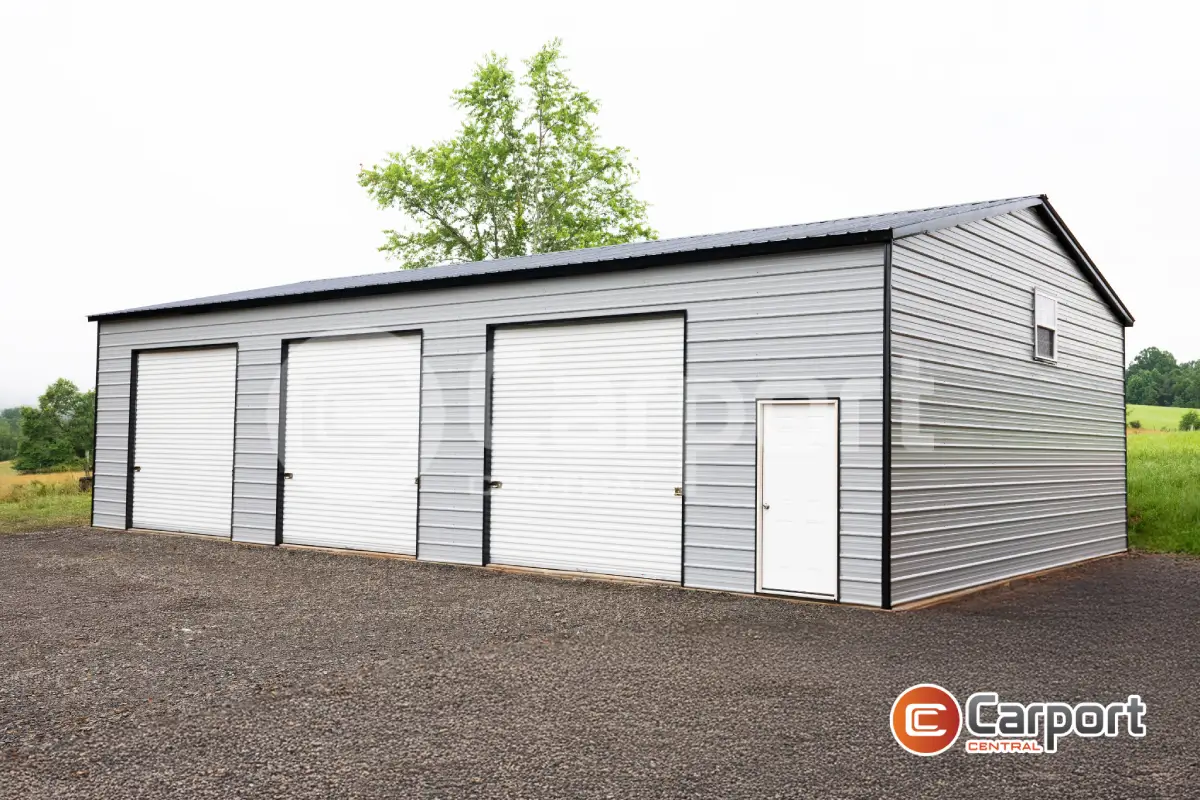 30' x 50 x 12' Triple Door Garage