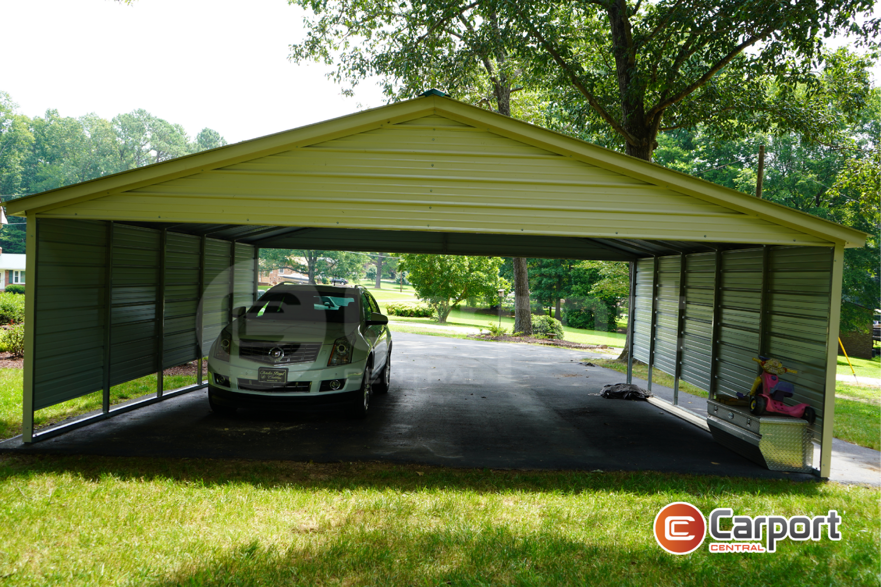 24’ x 26’ x 8’ Metal Carport