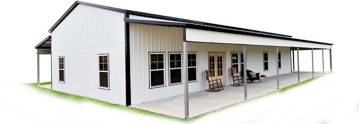 Metal Building Homes - Prebuilt Steel Frame Homes And Structure