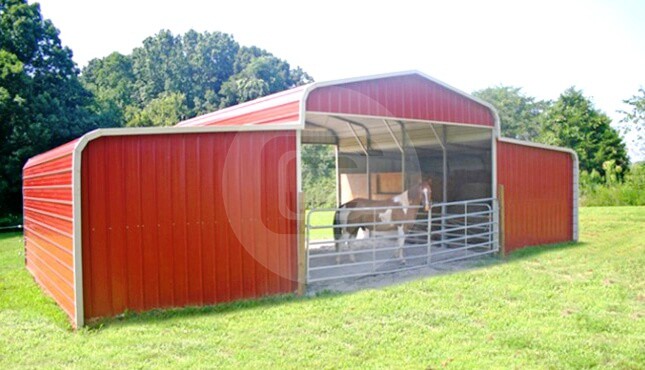 18x21x9 Horse Barn