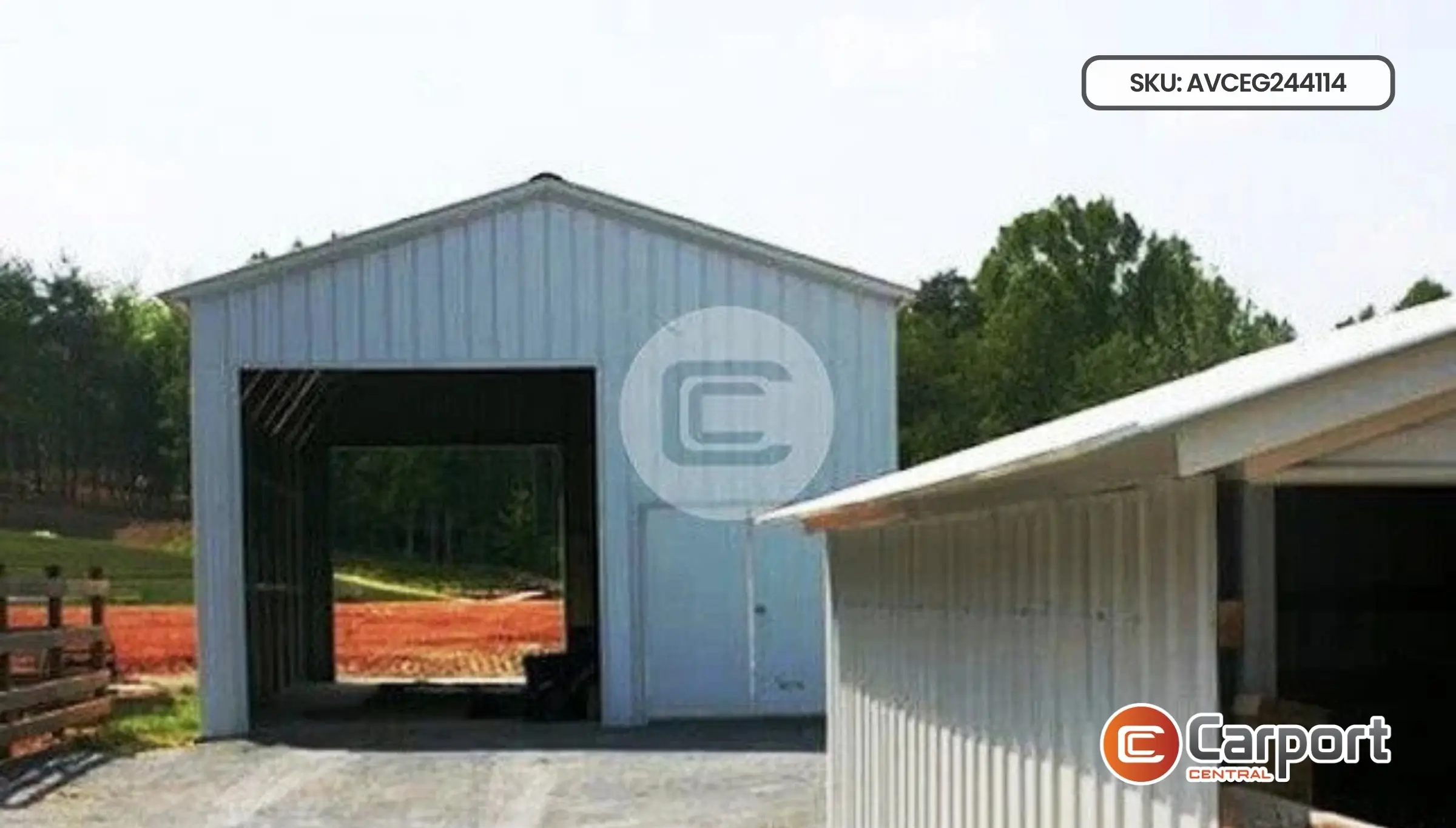 24'x40' Three Car Garage