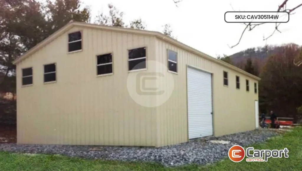 30'x50' Metal Workshop