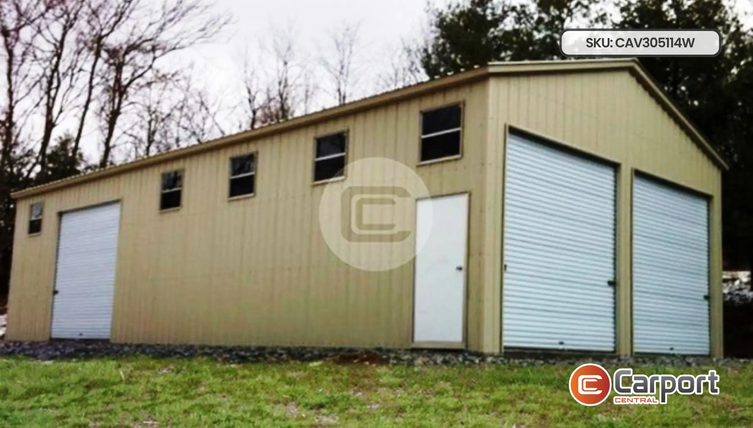 30'x50' Metal Workshop