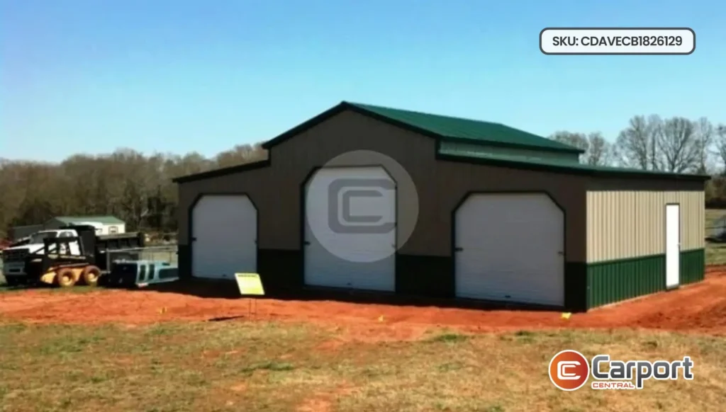 42'x26' Raised Center Barn