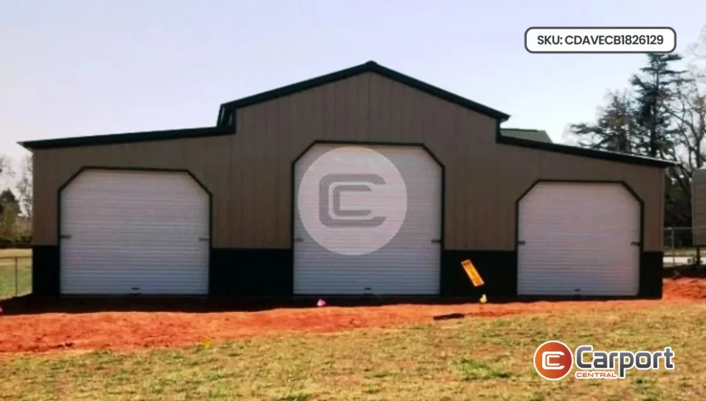 42'x26' Raised Center Barn