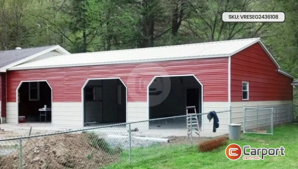 24'x36' Side Entry Garage