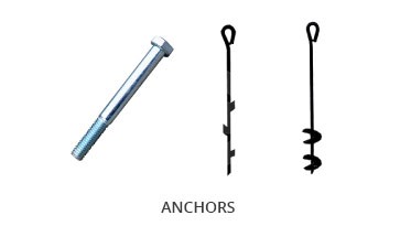 Carport anchors