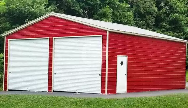 24'x40' Vertical Garage
