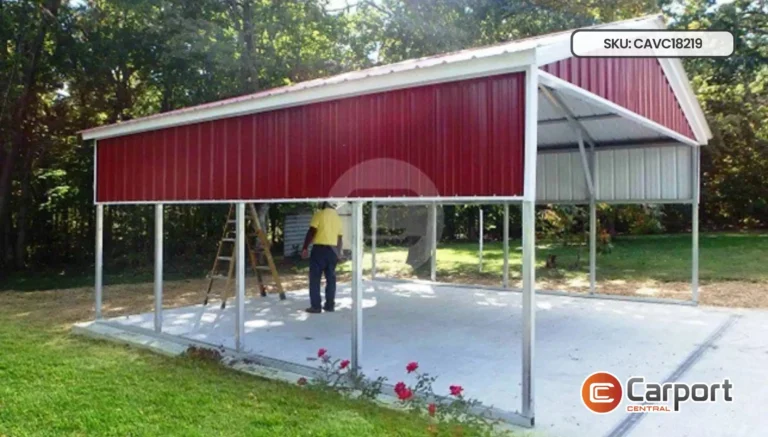 18’x20′ Two Car Carport
