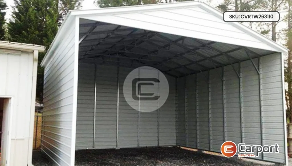26'x30' Certified Triple Wide Carport