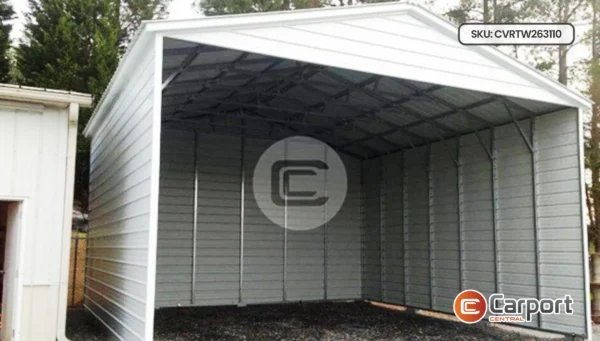 26'x30' Certified Triple Wide Carport