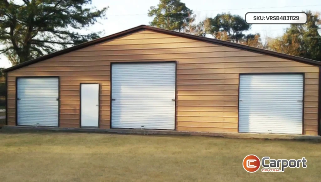 48'x30' Steel Barn