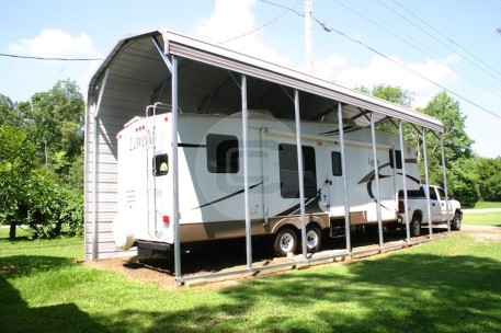 rv cover with side panel