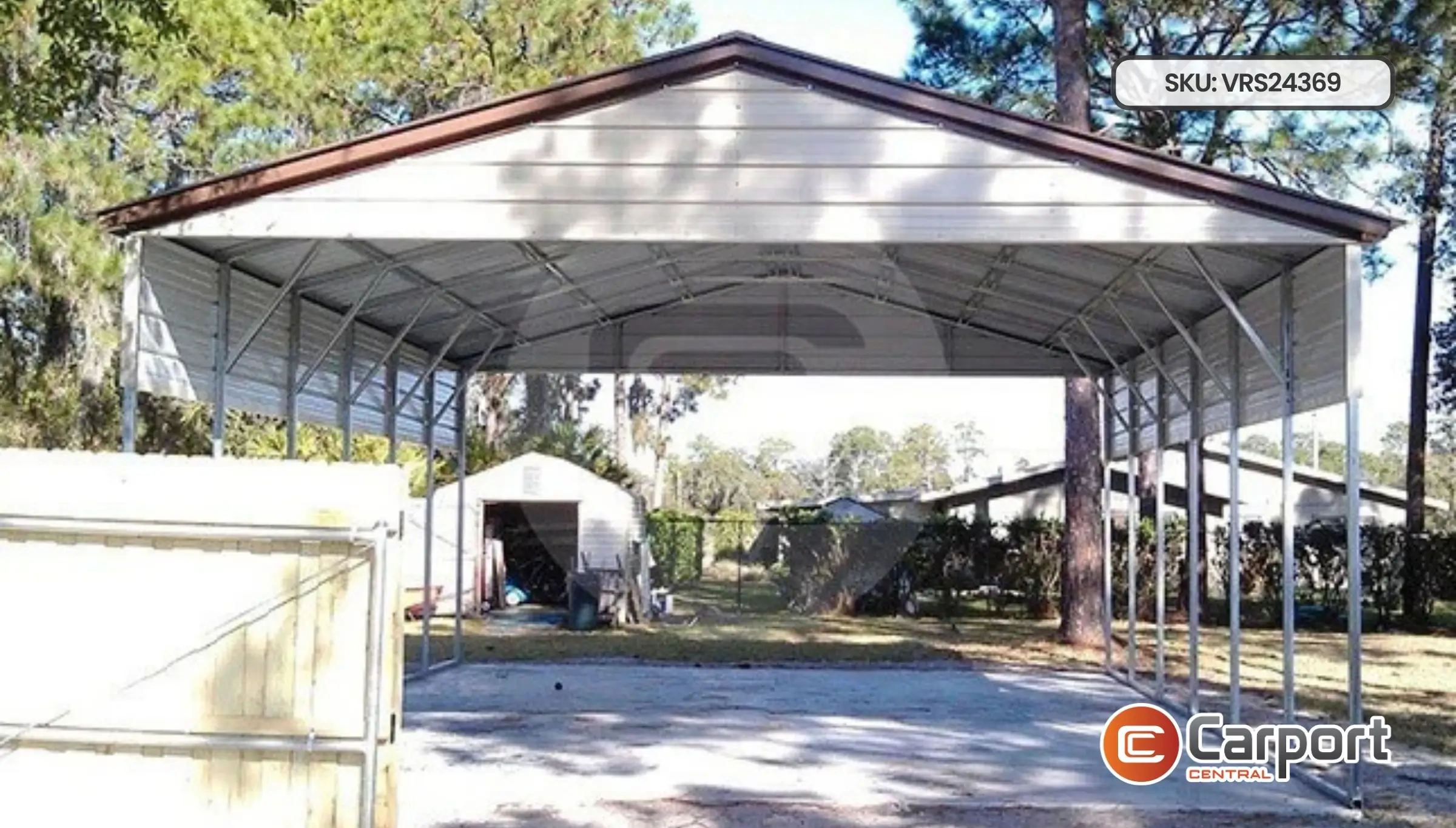 24'x36' Double Carport