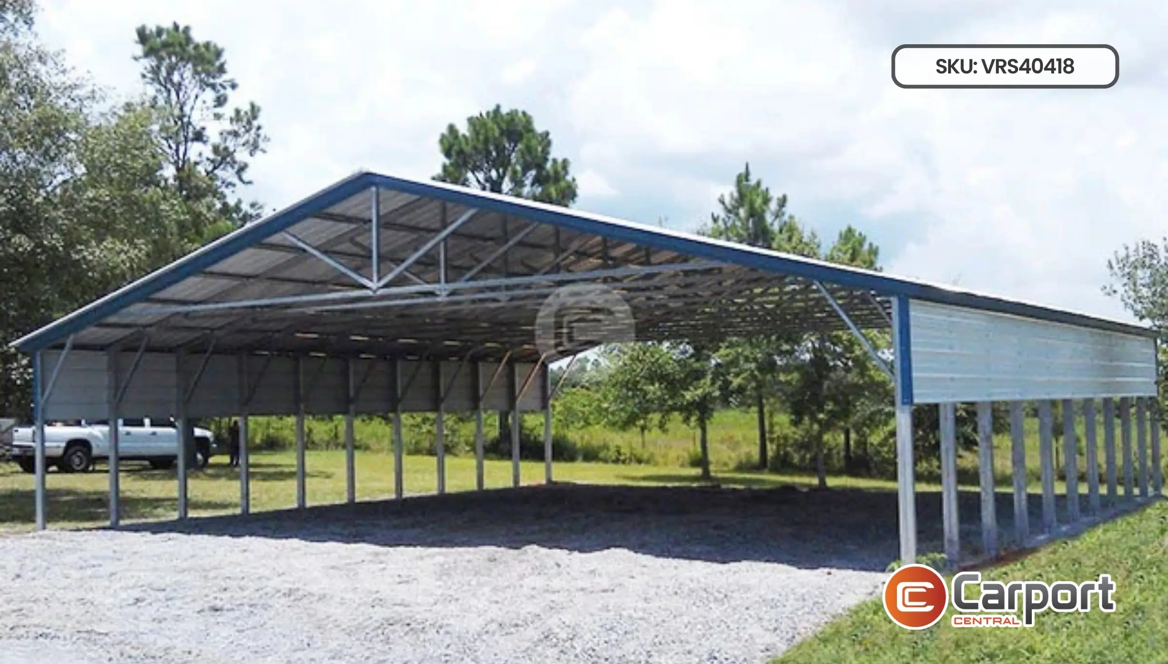 40'x40' Steel Shelter