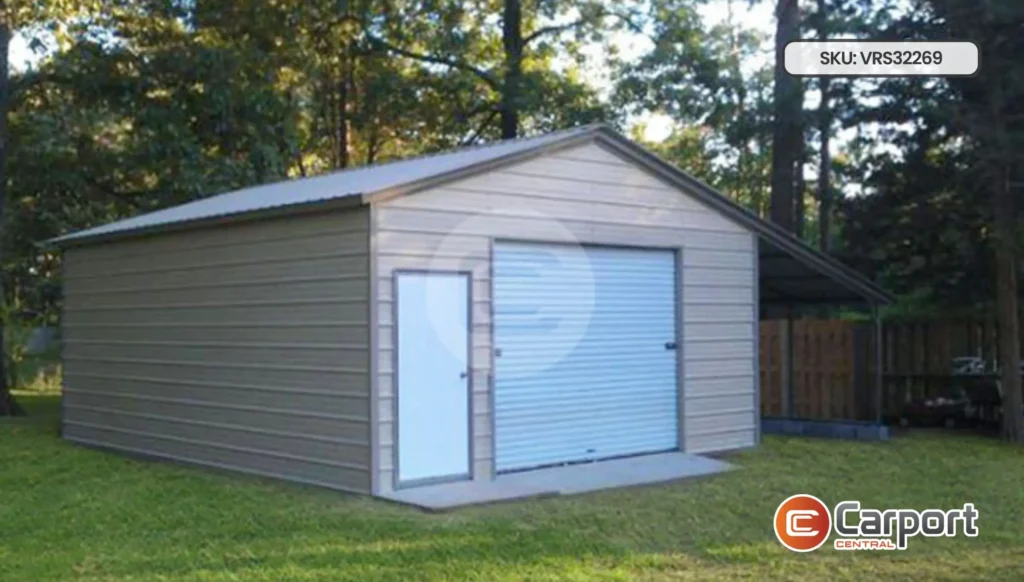 32'x25' Metal Garage Workshop