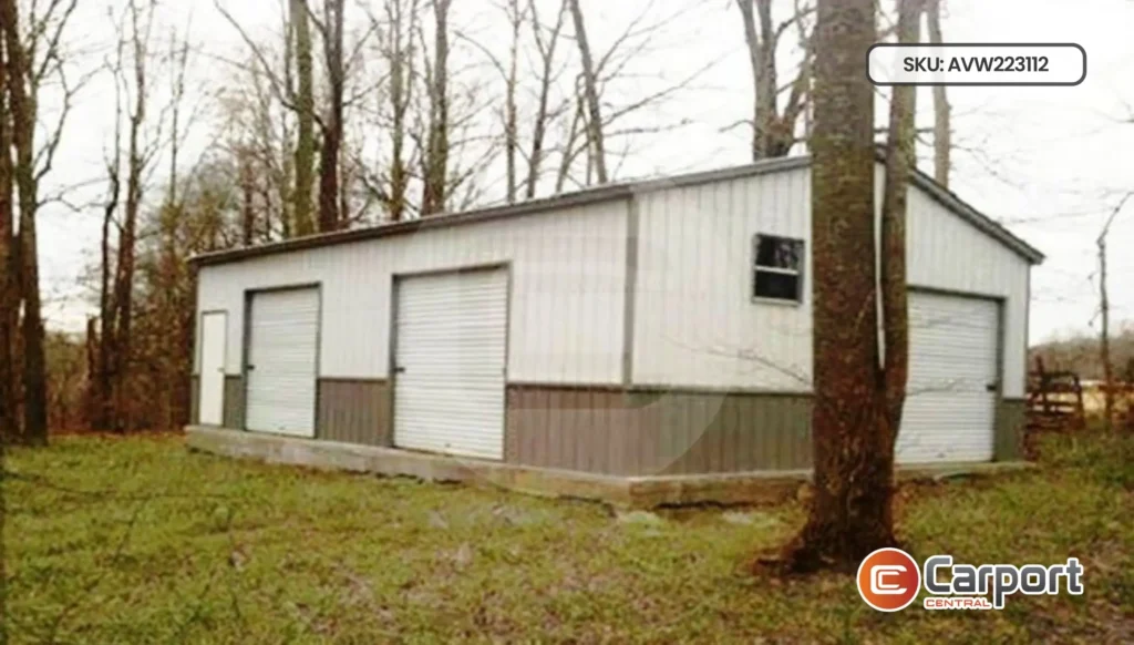 22’x30′ All Vertical Workshop