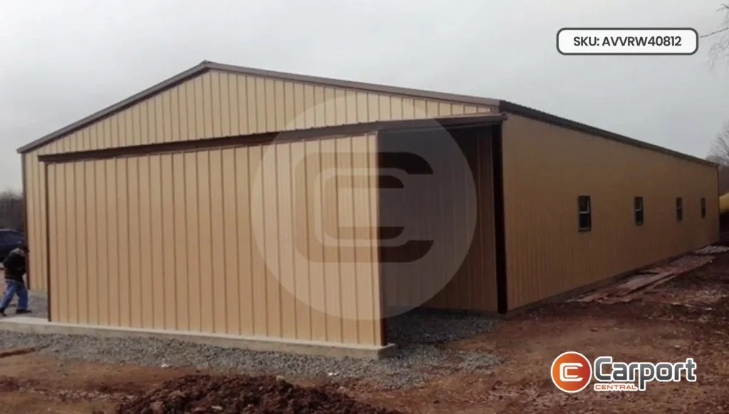 40’x80′ All Vertical Workshop