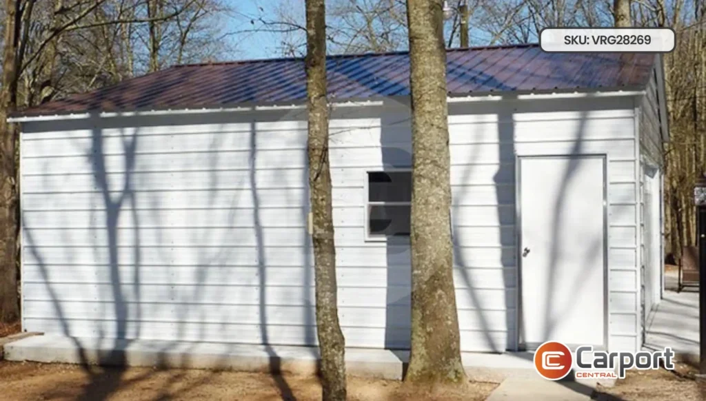 28’x26′ Vertical Roof Garage