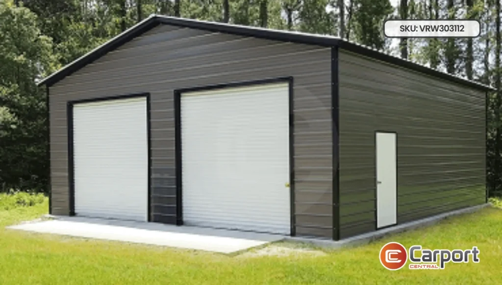 30'x30' Steel Workshop