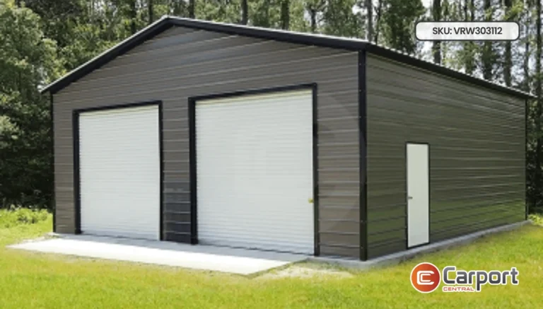 30’x30′ Steel Workshop