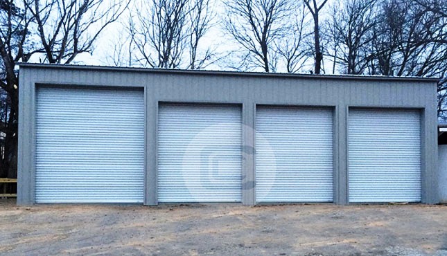 24x51x14 Side Entry Garage2