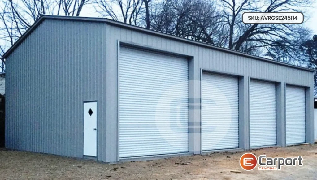 24’x50′ Side Entry Garage