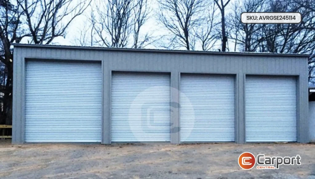 24’x50′ Side Entry Garage