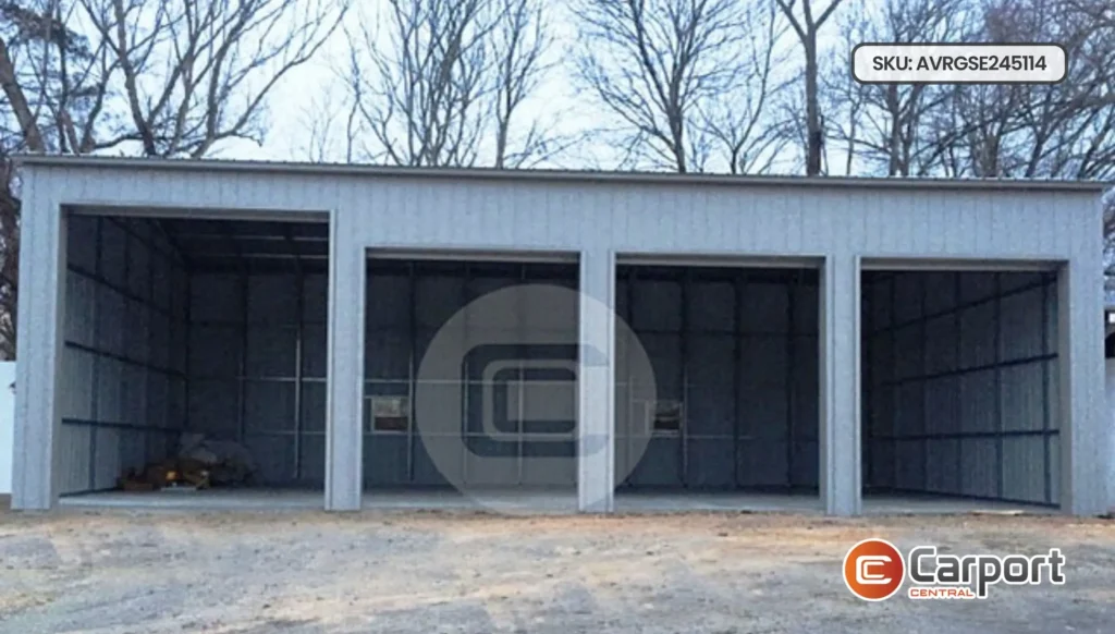 24’x50′ Side Entry Garage