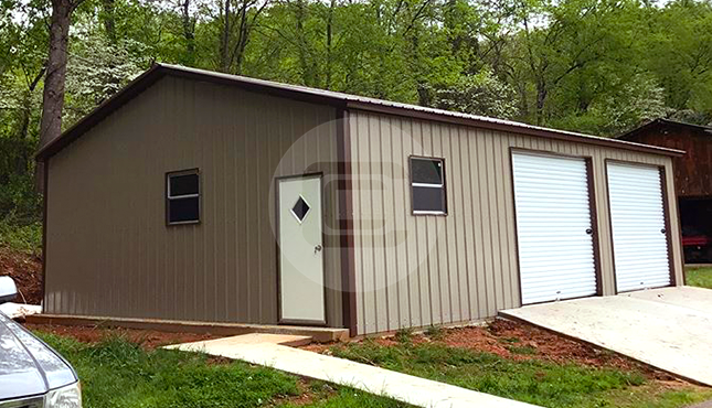 Side Entry Steel Garage for Sale
