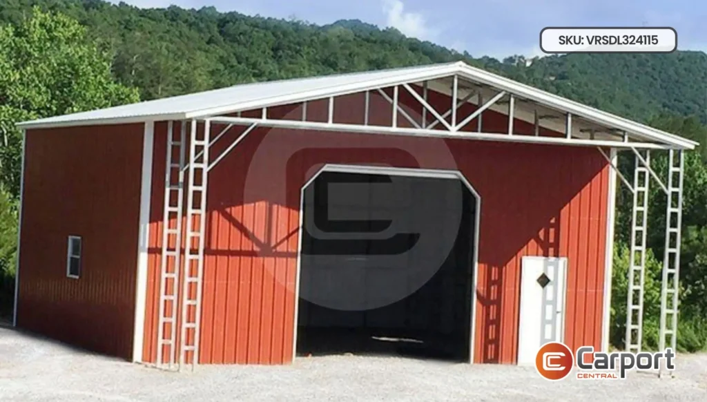 32'x40' Metal Utility Building