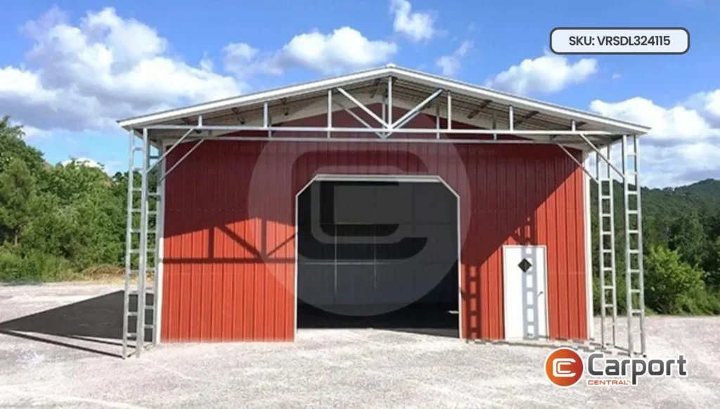 32'x40' Metal Utility Building