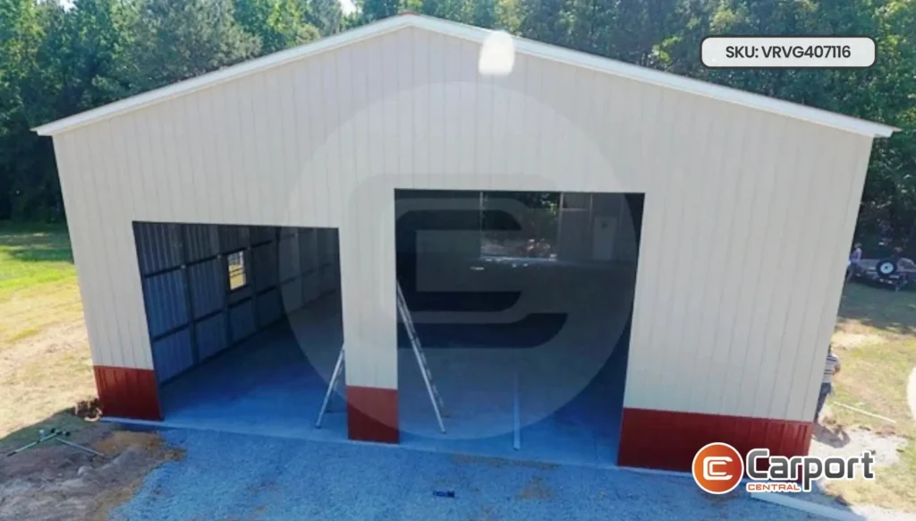 40’x70′ Metal RV Garage