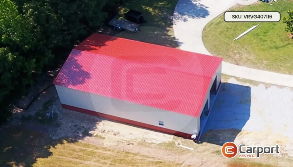 40’x70′ Metal RV Garage