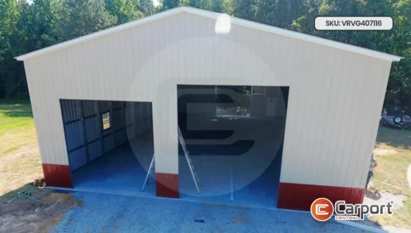40’x70′ Metal RV Garage