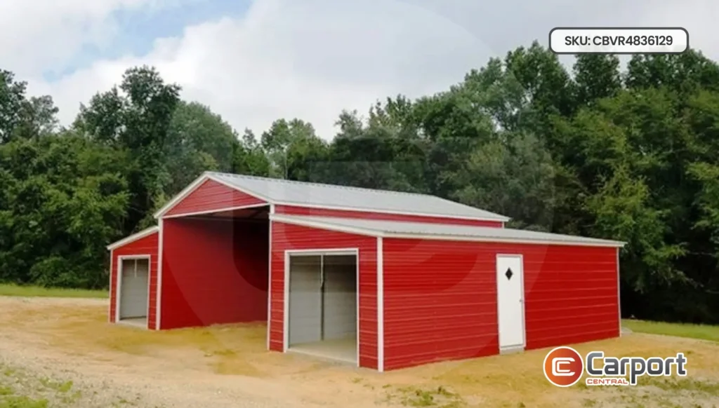 48’x36′ Step Down Roof Barn