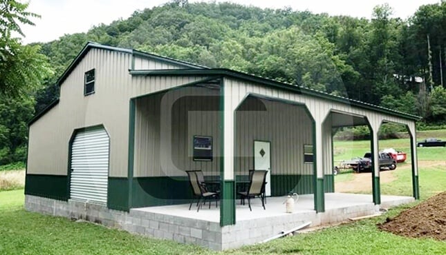 Deluxe Carolina Barn- Side