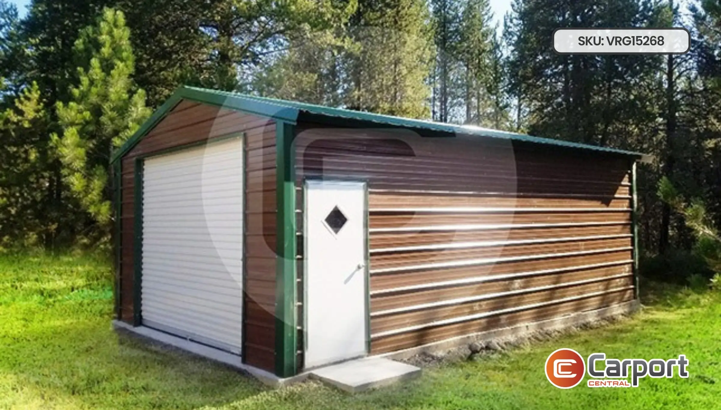 15'x26' Single Car Garage