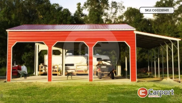 32’x38′ Metal Structure
