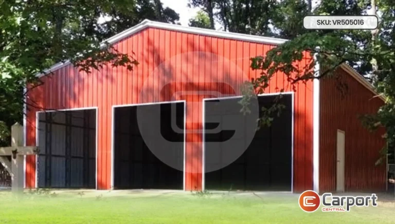 50’x50′ Clear Span Garage