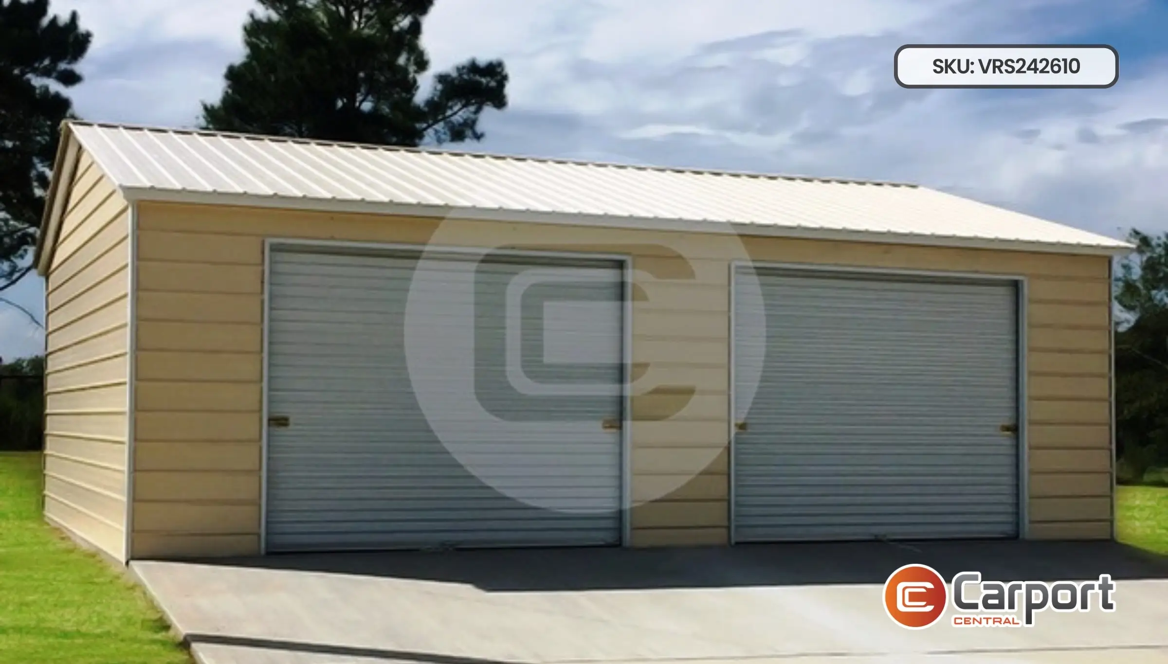 24'x26' Side Entry Garage